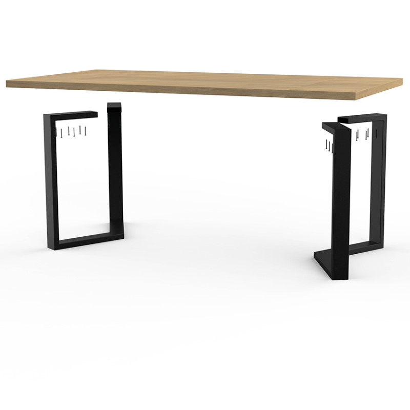 Table à manger 180x90 avec pied et plateau | La Fabrique des Pieds