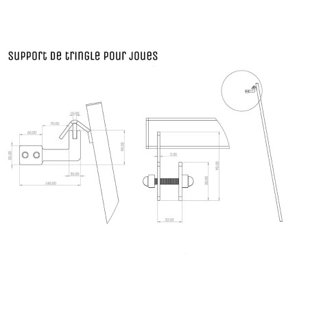 Échelle de bibliothèque sur mesure | La Fabrique des Pieds
