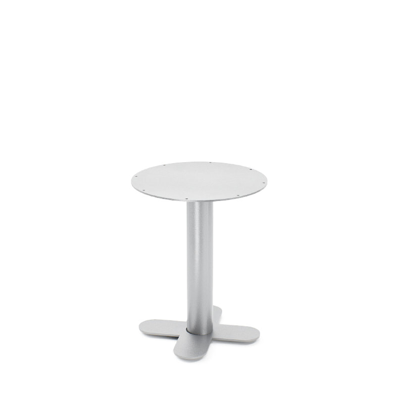 Pied Bistrot Croix Métal | La Fabrique des Pieds