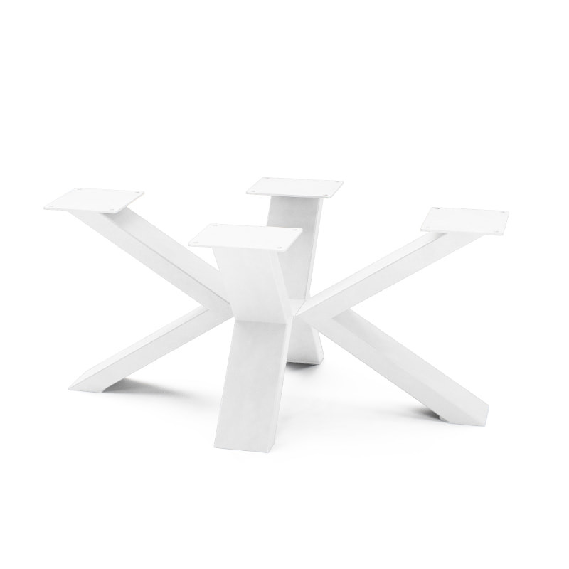 Pied de table Mikado, central, design et sur-mesure | La Fabrique des Pieds