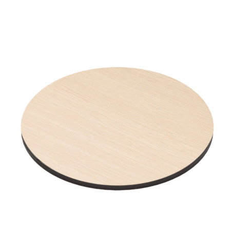 Plateau compact HPL rond 120 cm | La Fabrique des Pieds