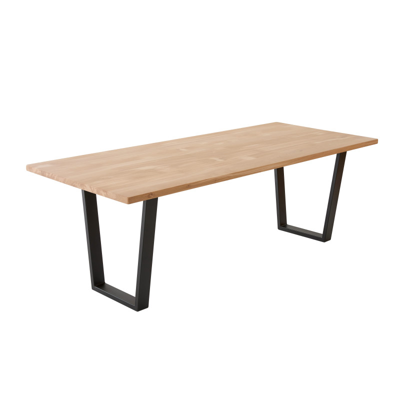 Table à manger 8 personnes en chêne massif | La Fabrique des Pieds