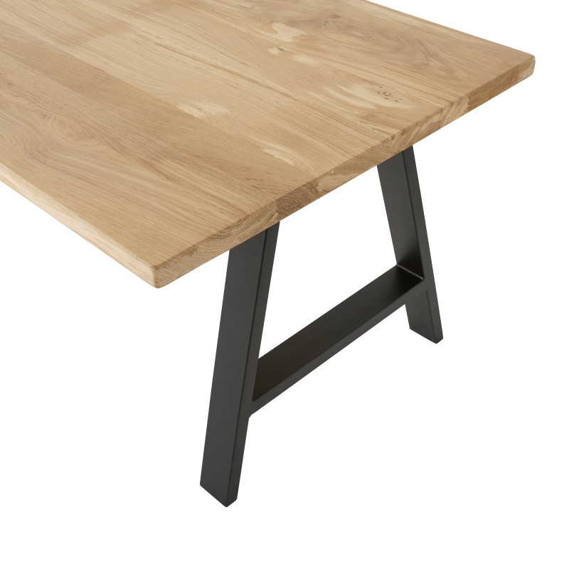 Table à manger 8 personnes en chêne massif | La Fabrique des Pieds