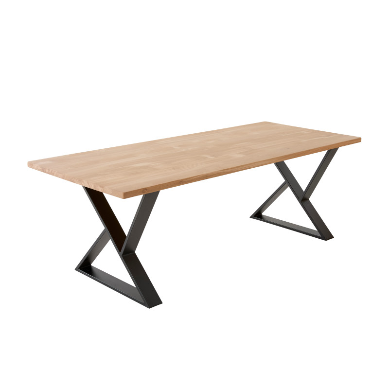 Table à manger 8 personnes en chêne massif | La Fabrique des Pieds