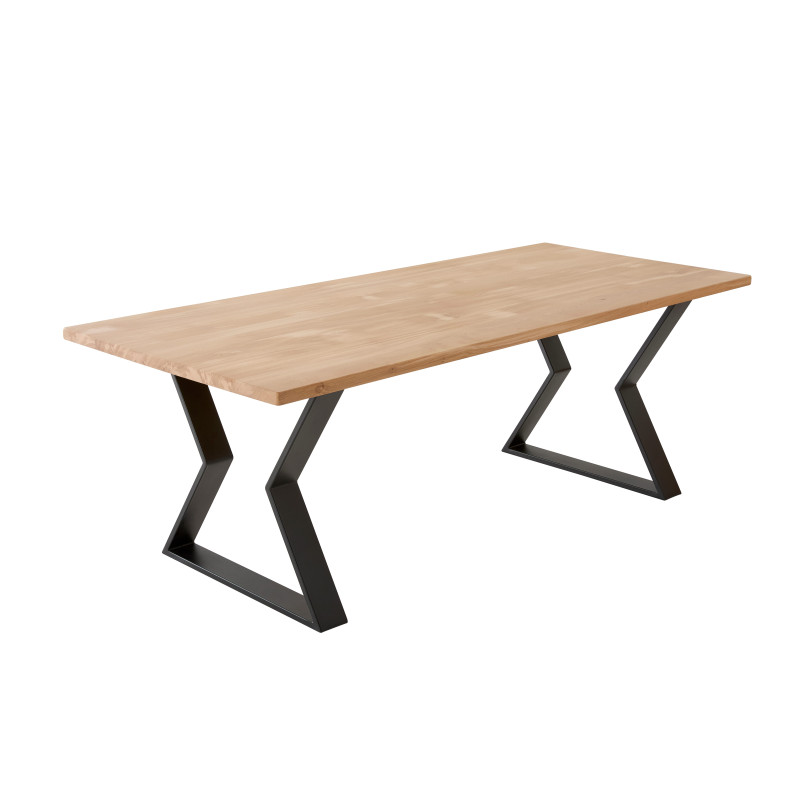 Table à manger 8 personnes en chêne massif | La Fabrique des Pieds