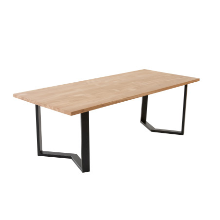 Table à manger 8 personnes en chêne massif | La Fabrique des Pieds
