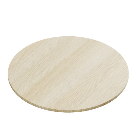 Plateau rond en chêne 80 cm | La Fabrique des Pieds