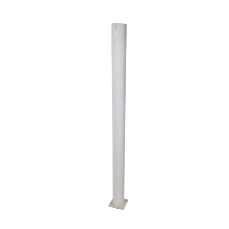 Pied droit rond H87 blanc de seconde main | La Fabrique des Pieds