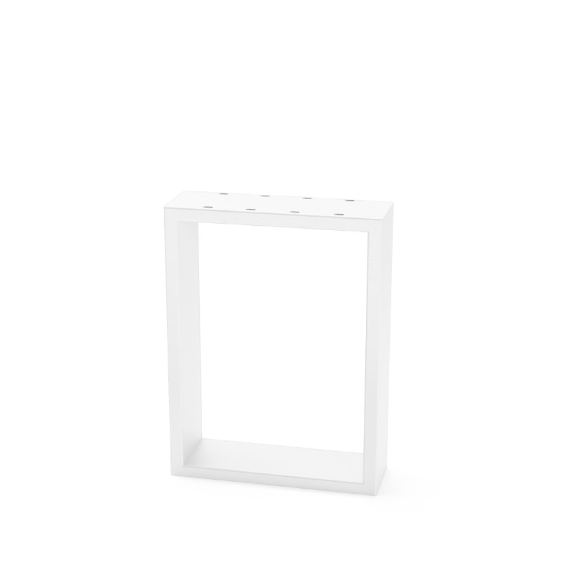 Pied Rectangle Épais Métal | La Fabrique des Pieds