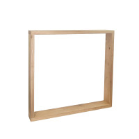 Pied bois rectangle épais | La Fabrique des Pieds