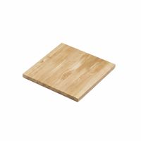 Plateau bois massif carré 60x60 cm