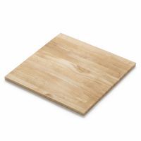 Plateau bois massif carré 100x100 cm