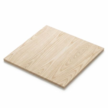 Plateau bois massif carré 140x140 cm