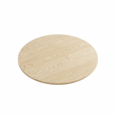 Plateau bois massif rond 70 cm