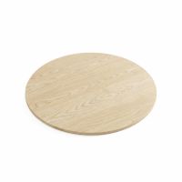 Plateau bois massif rond 80 cm