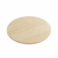 Plateau bois massif rond 90 cm