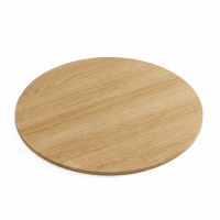 Plateau bois massif rond 160 cm