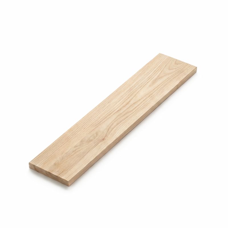 Plateau bois massif rectangle 120x25 cm