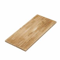 Plateau bois massif rectangle 180x80