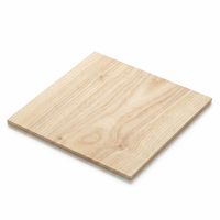 Plateau bois massif carré 80x80 cm