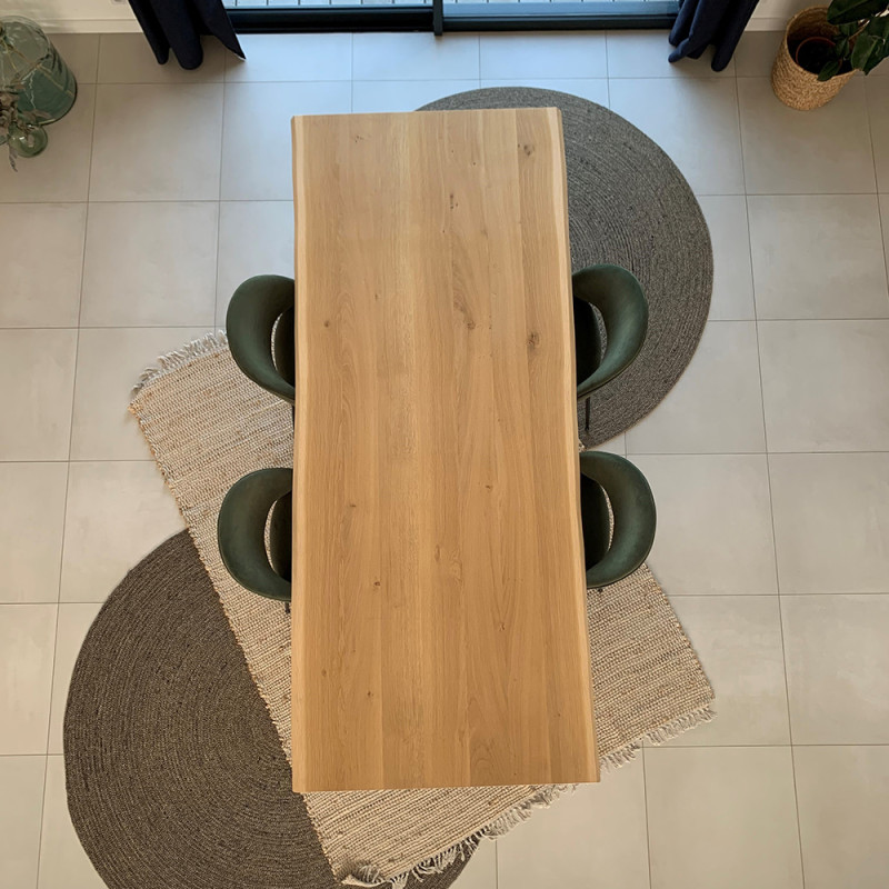 Plateaux rectangle chêne sur mesure | La Fabrique des Pieds