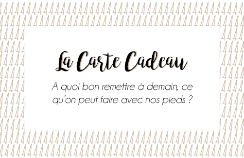 La carte cadeau La carte cadeau