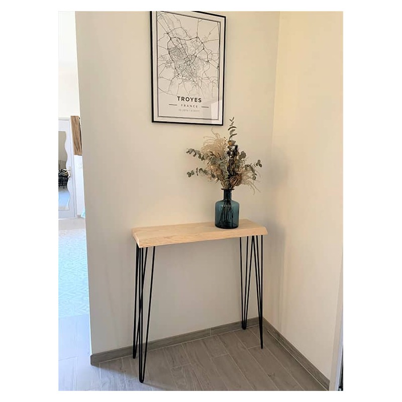 Pied de table 3 tiges 90cm Hairpin legs La Fabrique des Pieds