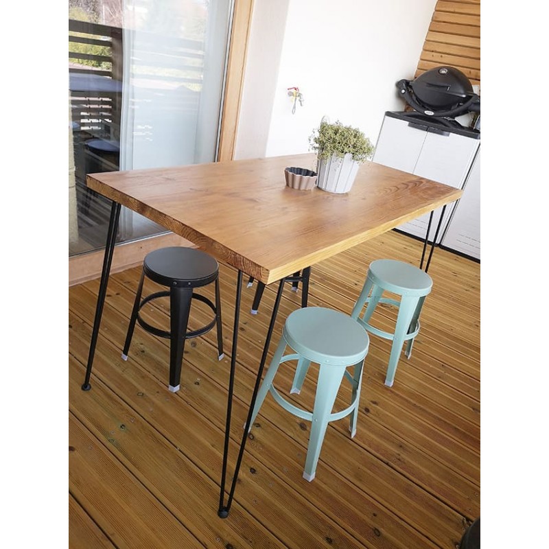 Pied de table 90cm Hairpin legs La Fabrique des Pieds