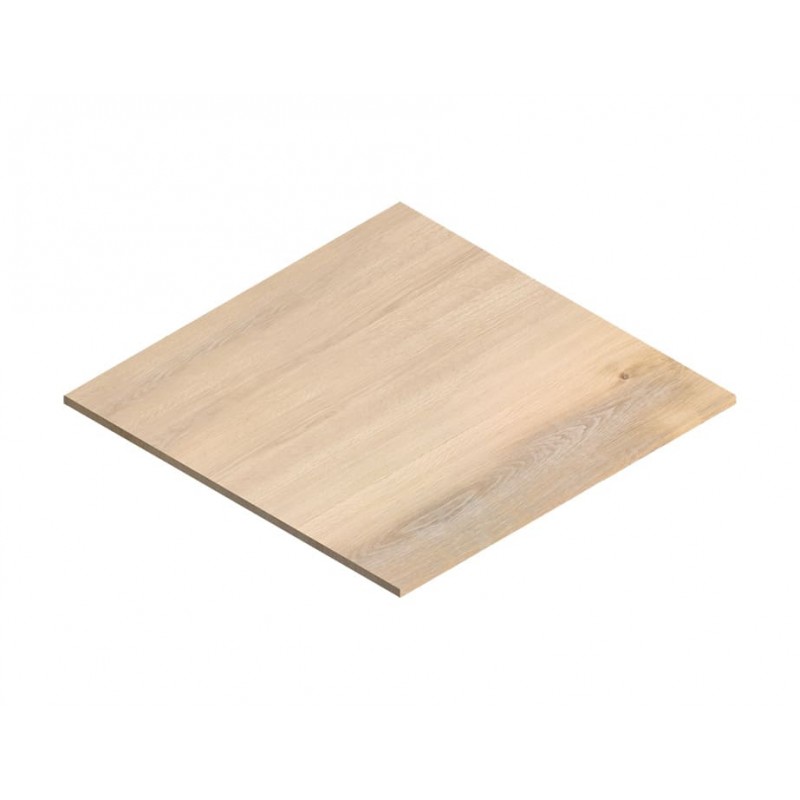 Plateau carré en chêne 140x140 cm | La Fabrique des Pieds