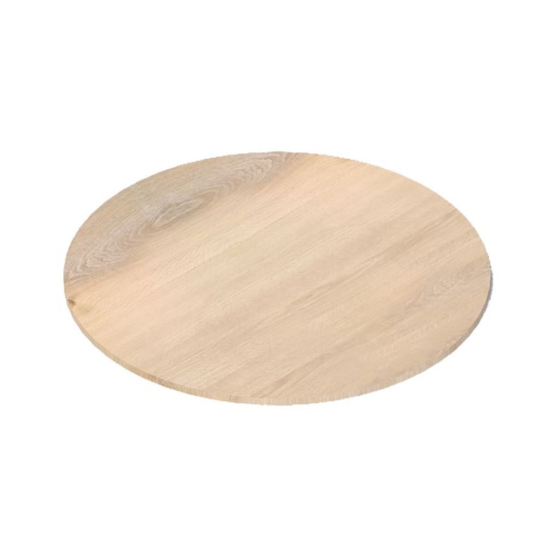 Plateau de table rond de 160 cm en bois massif | La Fabrique des Pieds