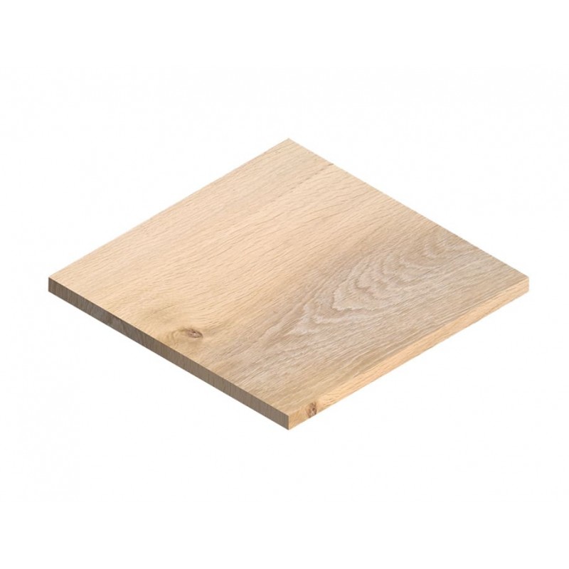 Plateau carré en chêne 60x60 cm | La Fabrique des Pieds
