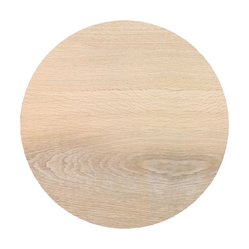 Plateau de table rond 100 cm en bois massif | La Fabrique des Pieds