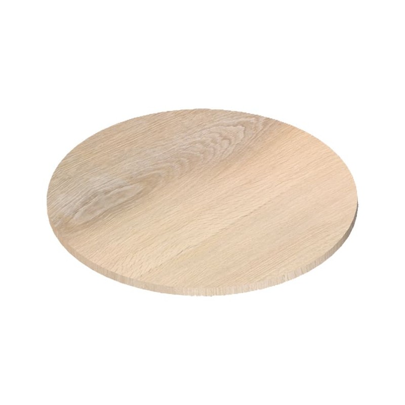 Plateau de table rond 100 cm en bois massif | La Fabrique des Pieds