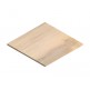 Plateau de table carré 100x100cm en bois massif | La Fabrique des Pieds