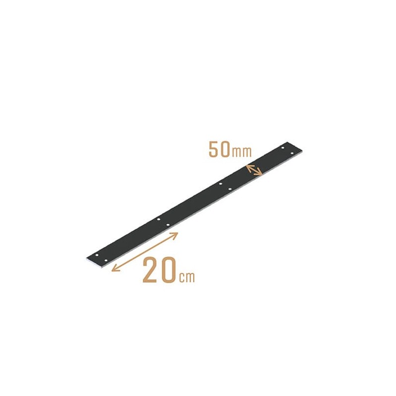 Renfort fer plat sur mesure | La Fabrique des Pieds