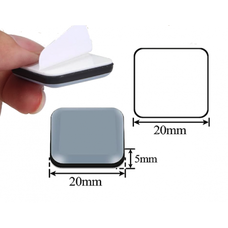 Patin de protection Carré (lot de 4) | La Fabrique des Pieds