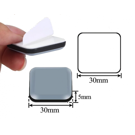 Patin de protection Carré (lot de 4) | La Fabrique des Pieds
