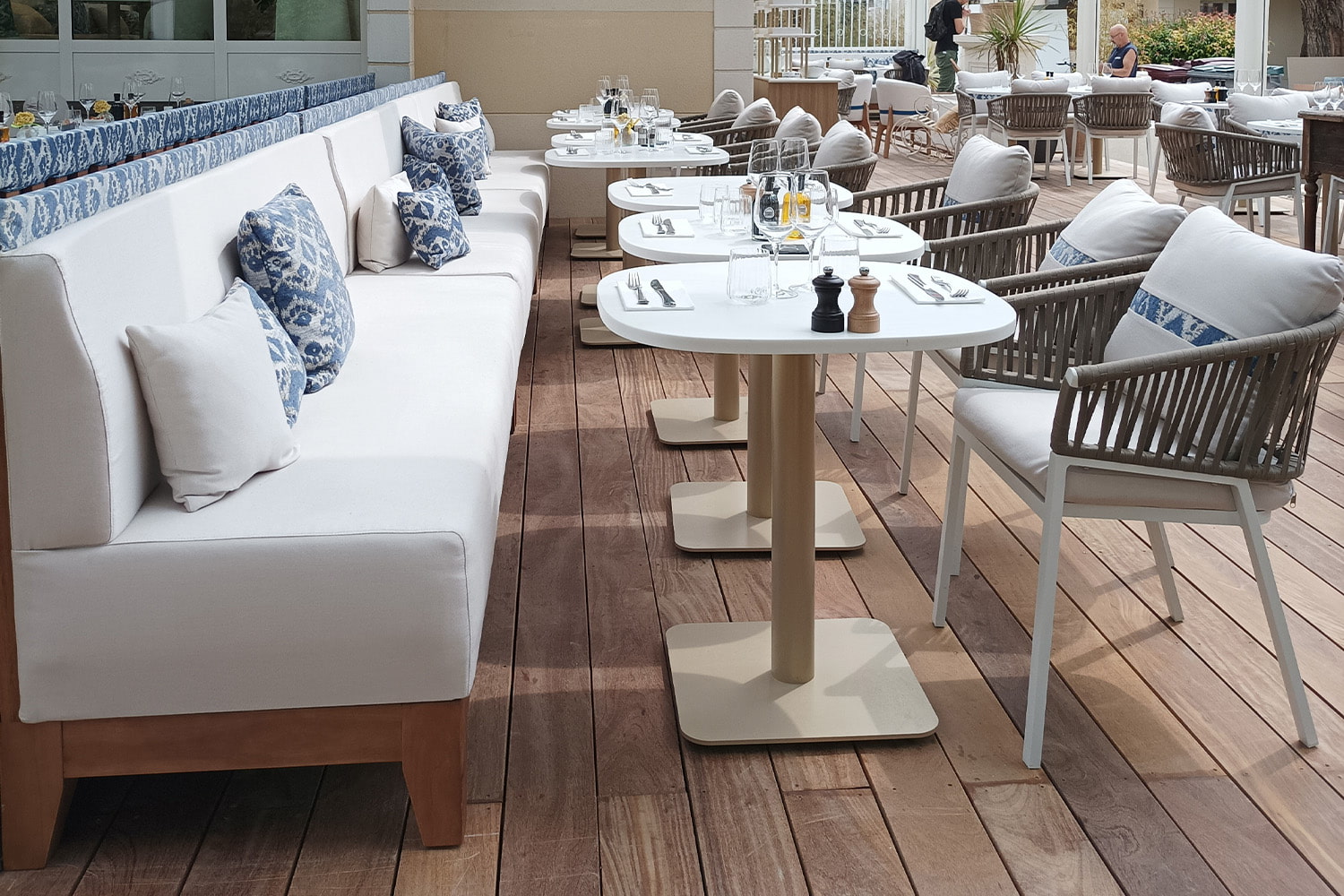 Restaurant La Villa par l'agence EUROBAT à Lagny-sur-Marne 