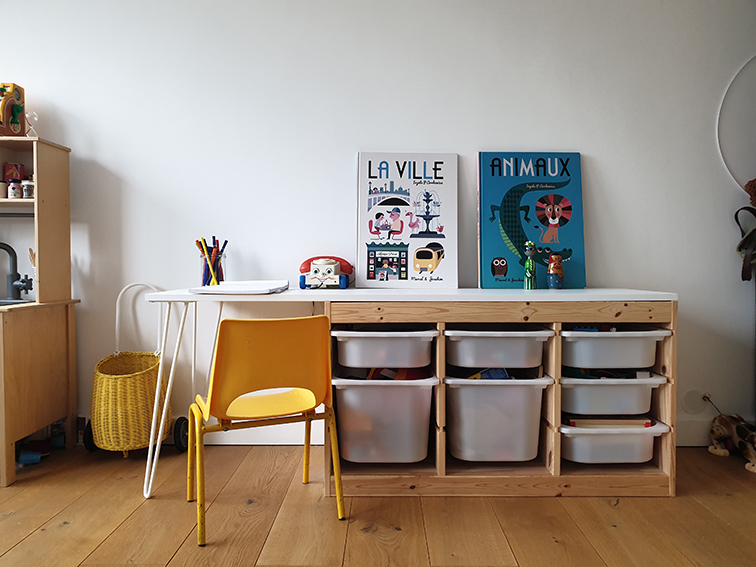 Table et chaise enfant - Meubles de chambre enfant