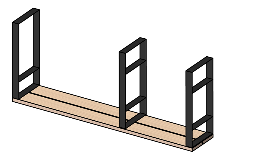 DIY fabriquer un meuble 2 en 1 étape 1