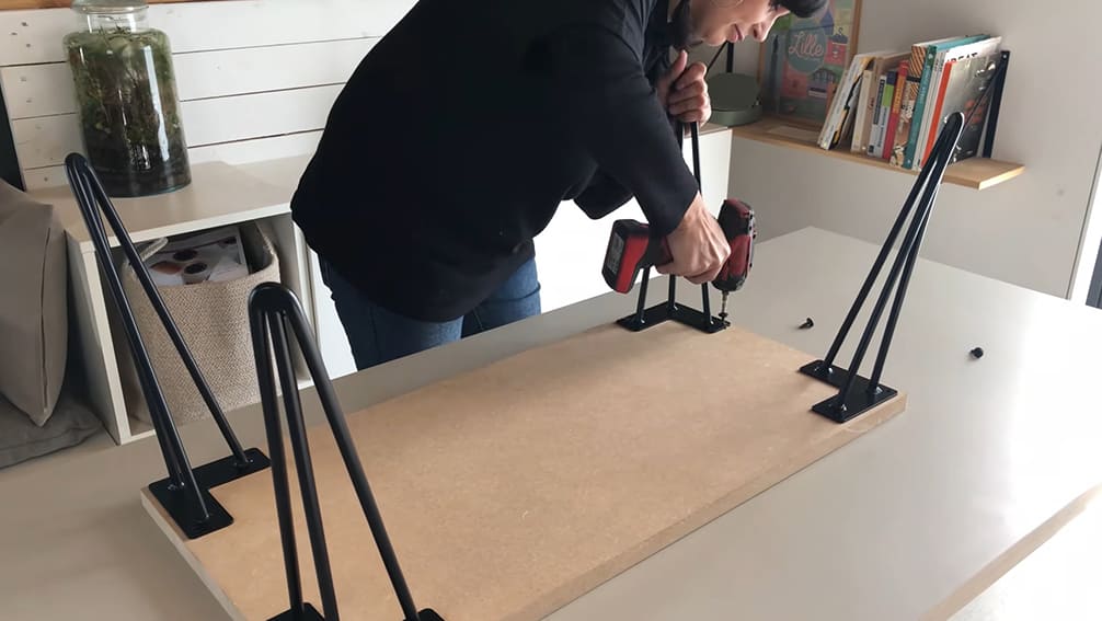 DIY Fabriquer une banquette - étape 2
