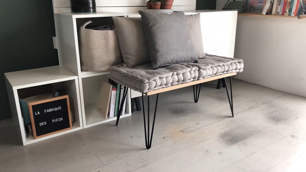 DIY Fabriquer une banquette - étape 4