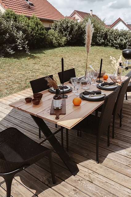 Diy table à manger pour extérieur résultat 1