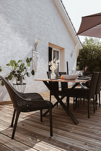 Diy table à manger pour extérieur résultat 2