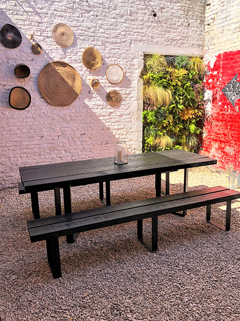 Diy table à manger avec bastaings résultat 2