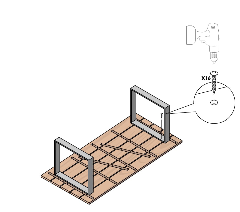 Customizing an outdoor table 8