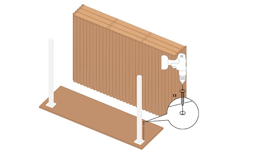 DIY Bar étape 8