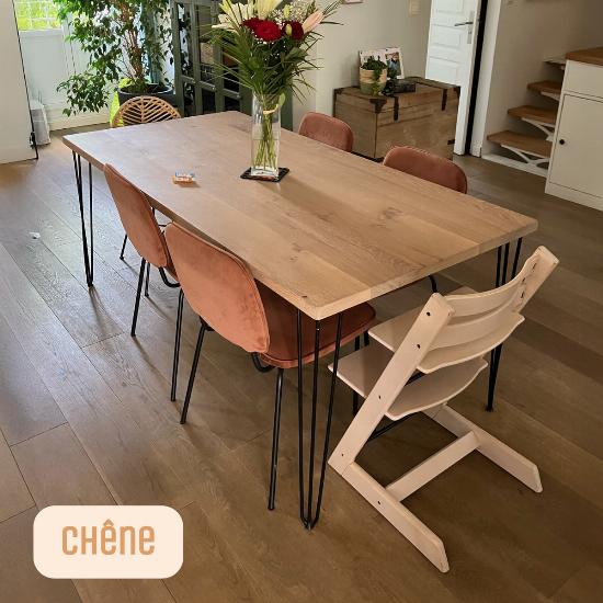 Plateau chêne massif 180x80 cm