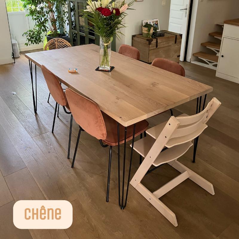 Plateau chêne massif 180x80 cm