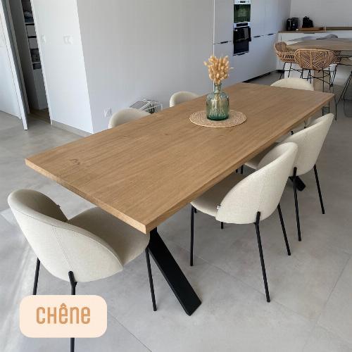 Plateau rectangulaire 220x90 cm | La Fabrique des Pieds